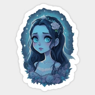 Emily Corpse Bride Sticker